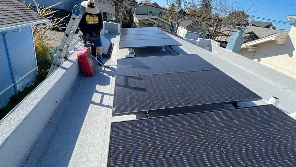 Solar Project in Berkeley, CA by Mr. Roofing