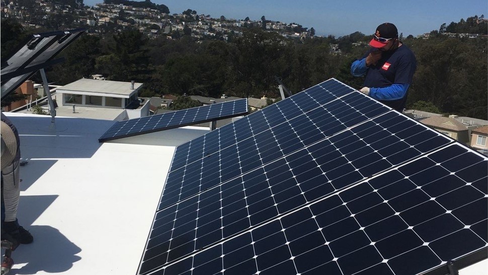 Solar Project in SF, CA by Mr. Roofing