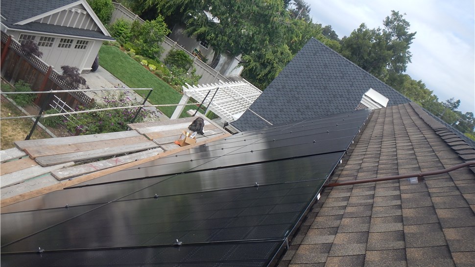 Solar Project Project in Burlingame, CA by Mr. Roofing