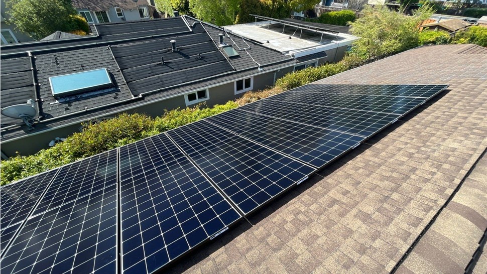 Solar Project in San Carlos, CA by Mr. Roofing