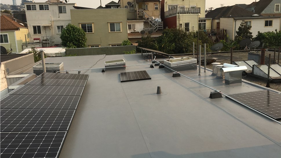 Roofing and Solar Project in San Francisco, CA by Mr. Roofing