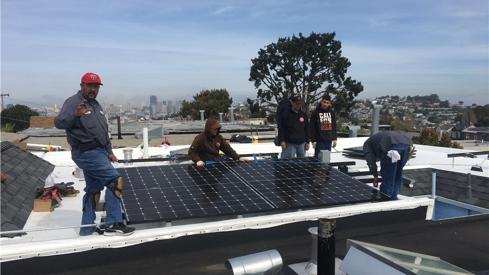 Roofing and Solar Project Project in San Francisco, CA by Mr. Roofing