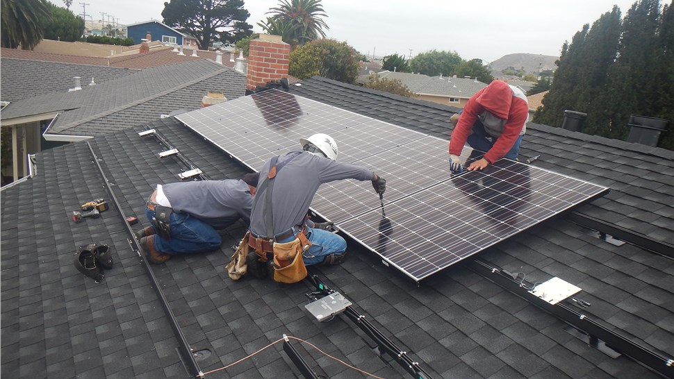 Solar Project Project in Pacifica, CA by Mr. Roofing
