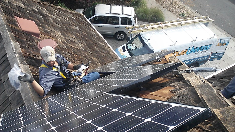 Solar Project Project in Redwood City, CA by Mr. Roofing