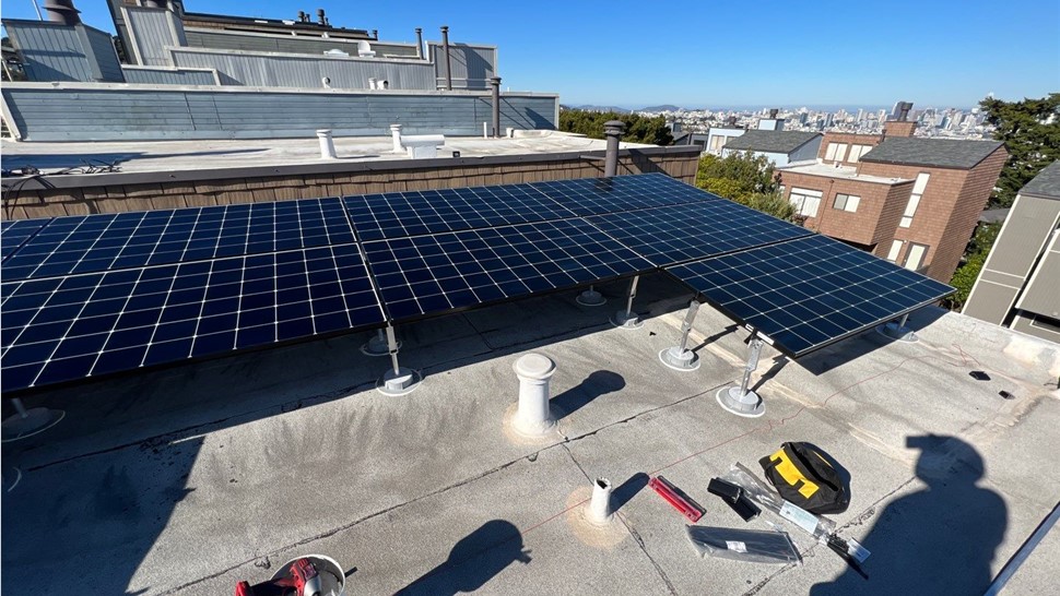 Solar Project in SF, CA by Mr. Roofing