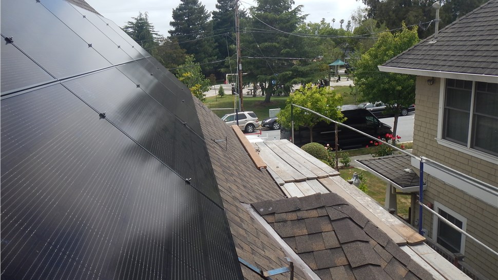 Solar Project Project in Burlingame, CA by Mr. Roofing