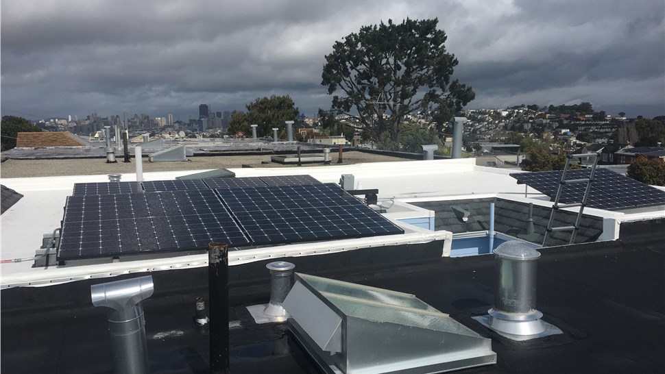 Roofing and Solar Project Project in San Francisco, CA by Mr. Roofing