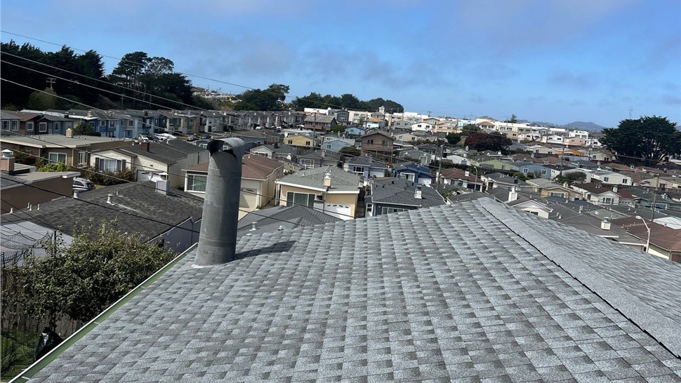 Roofing Project in Daly City, California by Mr. Roofing