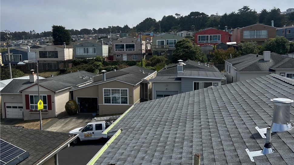 Roofing Project in Daly City, California by Mr. Roofing