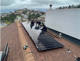 Solar Project in Brisbane, CA by Mr. Roofing