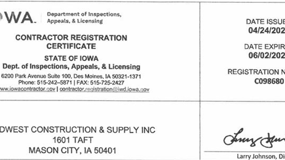 Appointment Information - Credentials Photo 61