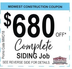 Save up to $680 off New Siding