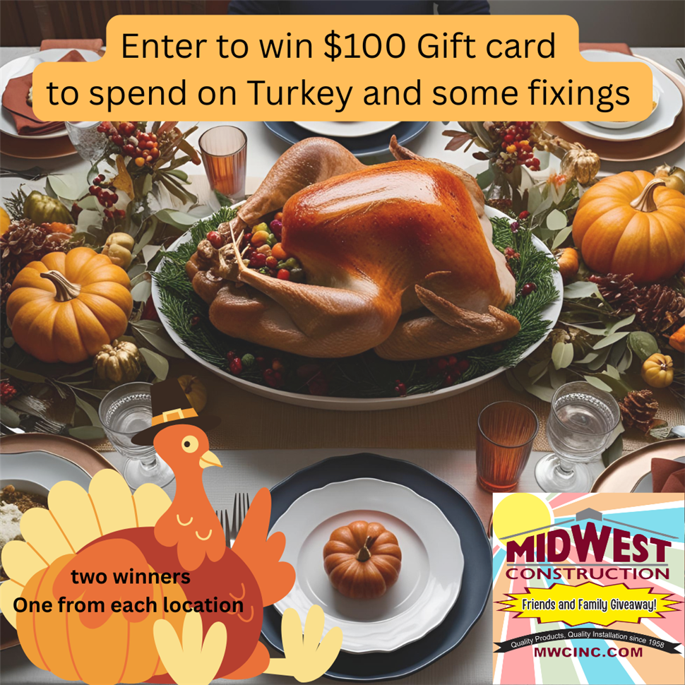 Friends and Family Giveaway! Enter today!