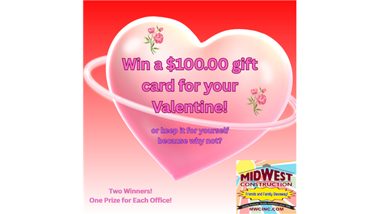 Friends and Family Giveaway! Enter today!