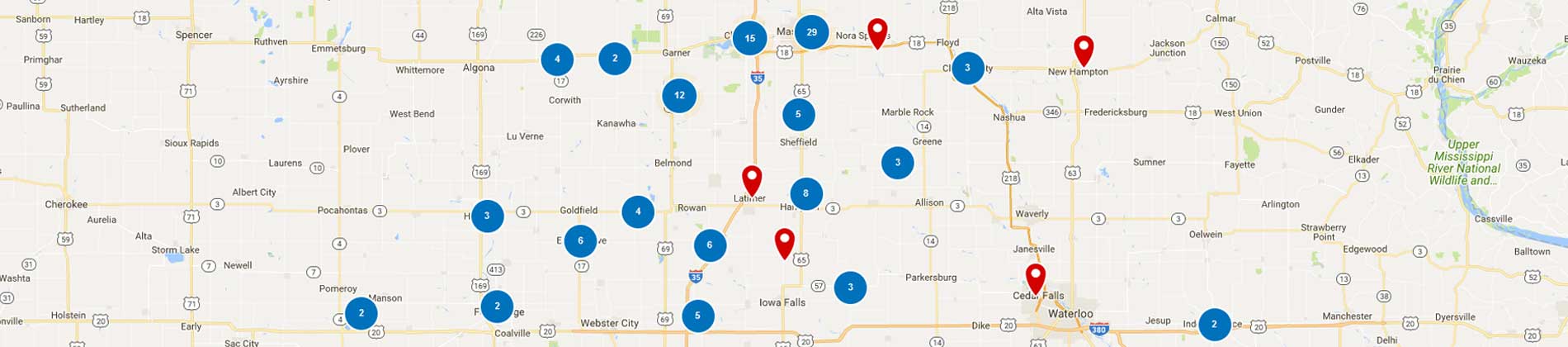 Service Areas Section Background Image