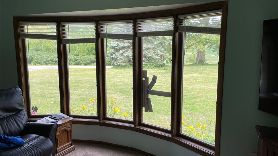 Windows Project in Woden, IA by Midwest Construction