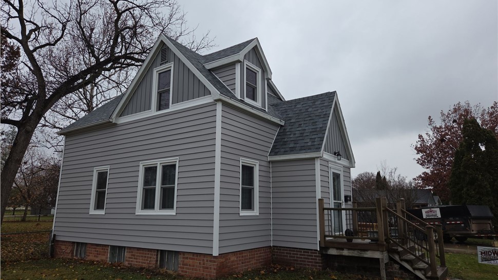 Doors, Siding, Windows Project in Story City, IA by Midwest Construction