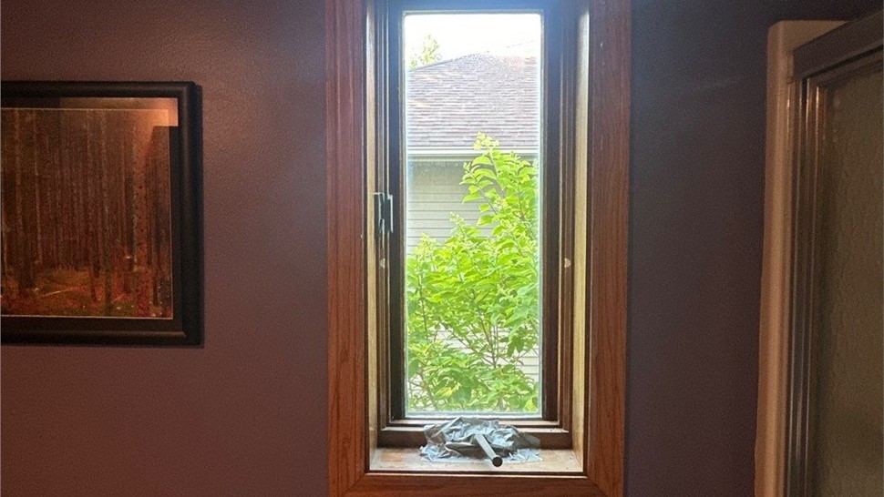 Seamless Gutters, Windows Project in Ames, IA by Midwest Construction