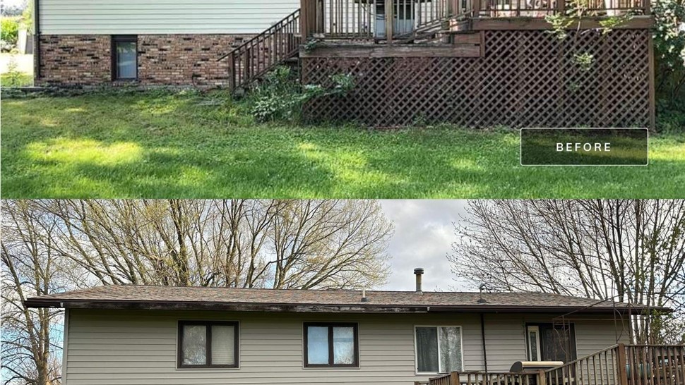 Siding Project in Garner, IA by Midwest Construction