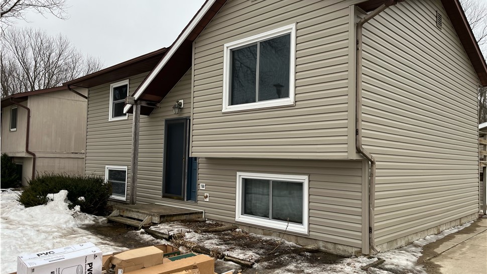 Siding Project in Clear Lake, IA by Midwest Construction
