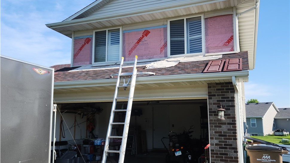 Windows Project in Bondurant, IA by Midwest Construction