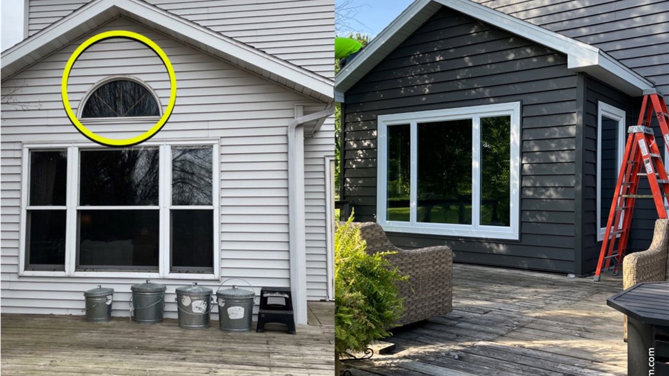 Siding Project in Clear Lake, IA by Midwest Construction