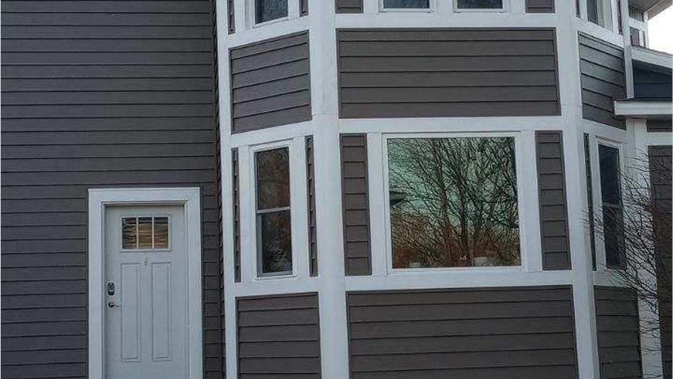 Siding Project in Osage, IA by Midwest Construction