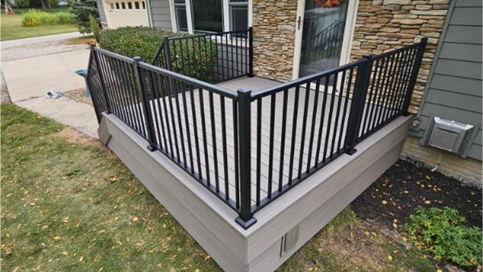 Decks Project in Mason City, IA by Midwest Construction