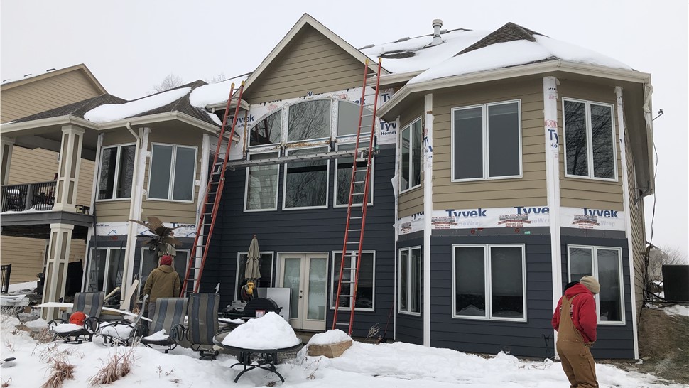 Siding Project in West Des Moines, IA by Midwest Construction
