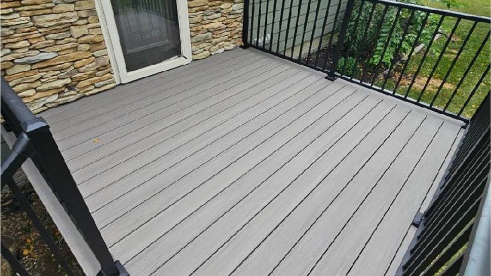 Decks Project in Mason City, IA by Midwest Construction