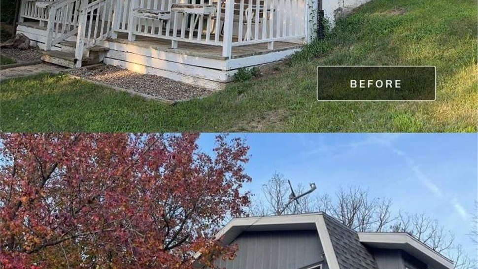 Roofing, Seamless Gutters, Siding, Sunrooms, Windows Project in Knoxville, IA by Midwest Construction