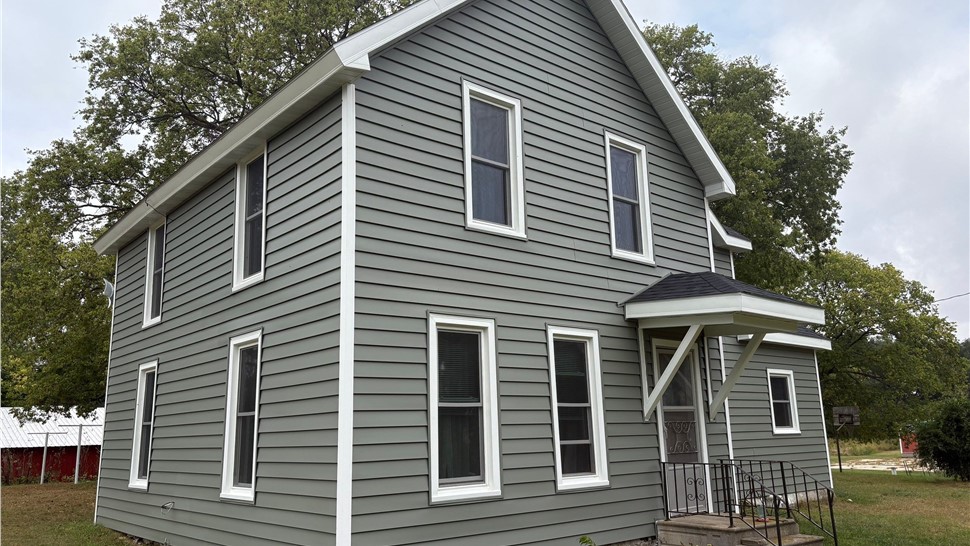 Siding Project in Dows, IA by Midwest Construction