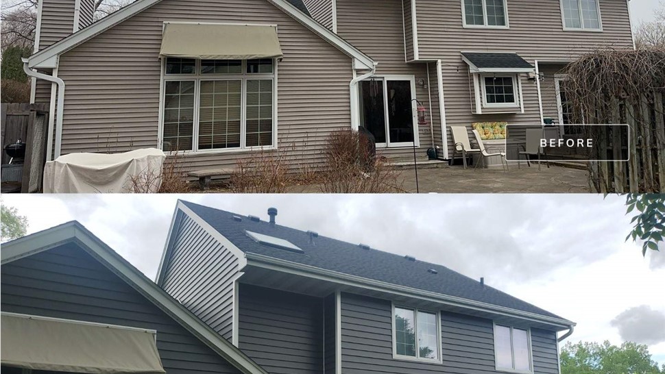 Siding Project in West Des Moines, IA by Midwest Construction