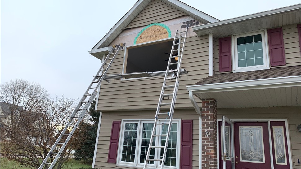 Windows Project in Ankeny, IA by Midwest Construction