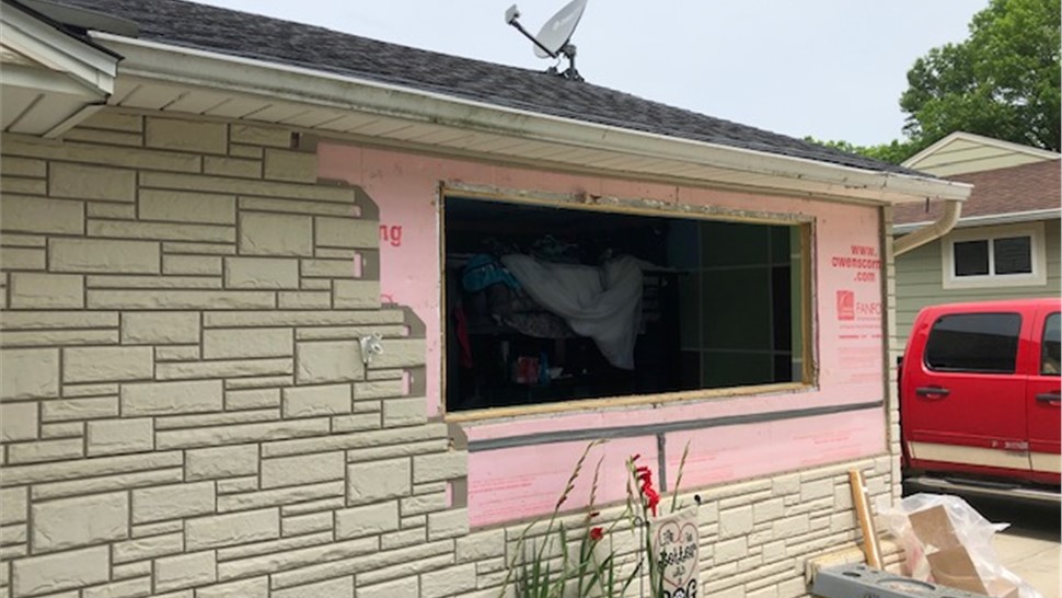 Windows Project in Des Moines, IA by Midwest Construction