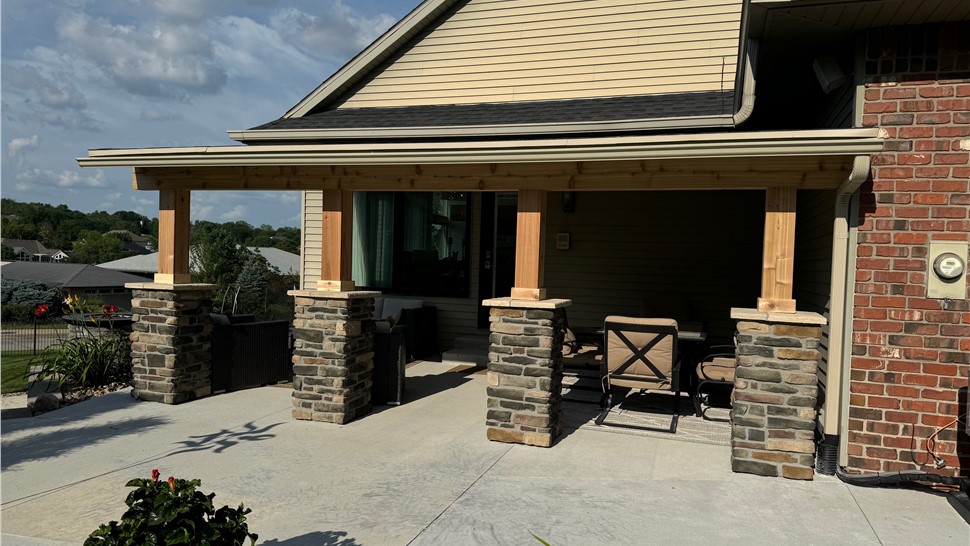 Sunrooms Project in West Des Moines, IA by Midwest Construction