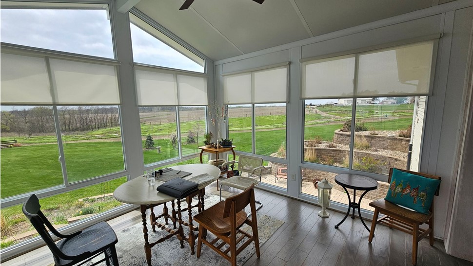 Sunrooms Project in Osceola, IA by Midwest Construction