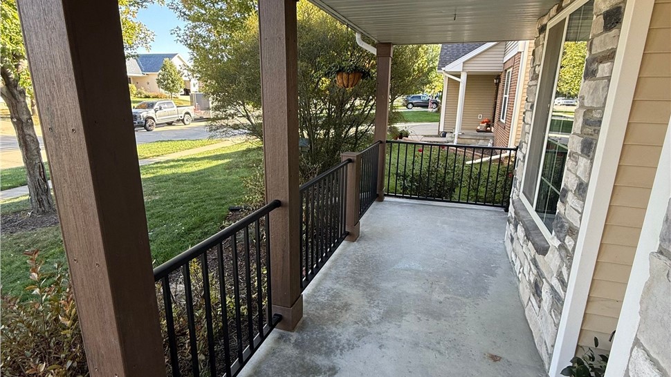 Decks, Doors, Manufactured Stone Siding, Siding Project in Waukee, IA by Midwest Construction
