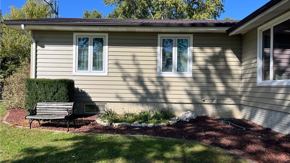 Siding Project in Monroe, IA by Midwest Construction