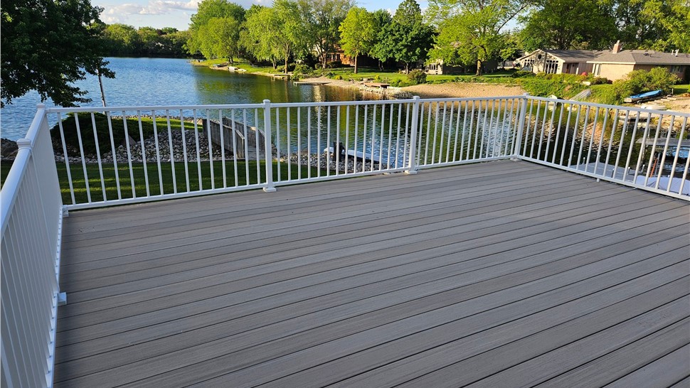 Decks Project in Mason City, IA by Midwest Construction