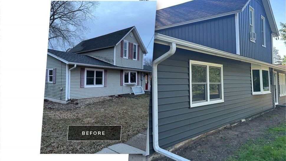 Doors, Siding, Windows Project in Greene, IA by Midwest Construction