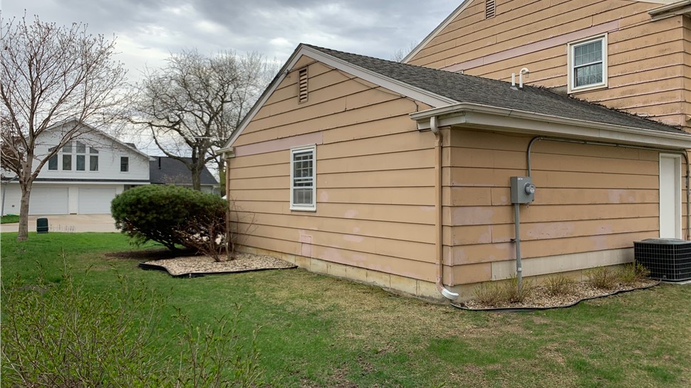 Siding Project in Mason City, IA by Midwest Construction