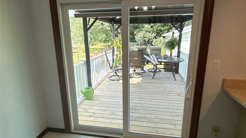 Patio Doors Project in Colfax, IA by Midwest Construction