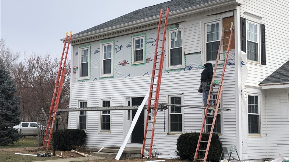 Siding Project in Johnston, IA by Midwest Construction