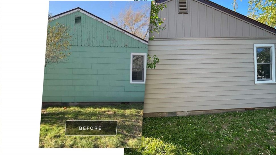 Siding Project in Newton, IA by Midwest Construction