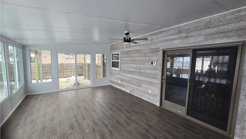 Sunrooms Project in Grinnell, IA by Midwest Construction