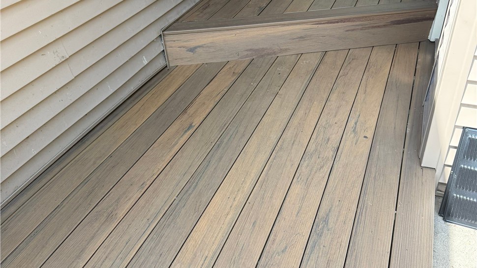 Decks Project in Forest City, IA by Midwest Construction