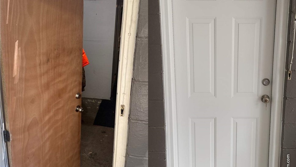 Doors Project in Des Moines, IA by Midwest Construction