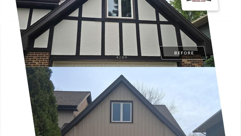 Siding Project in Urbandale, IA by Midwest Construction