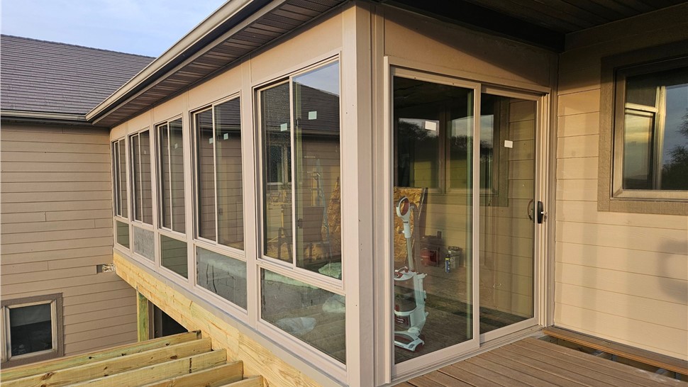 Sunrooms Project in Ames, IA by Midwest Construction